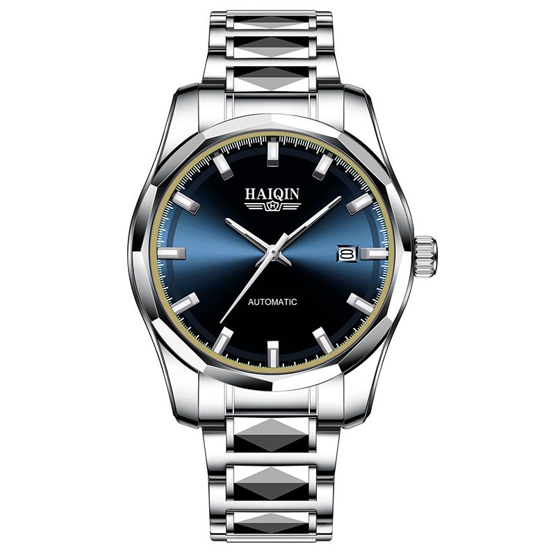 HAIQIN Автоматические водонепроницаемые механические роскошные часы