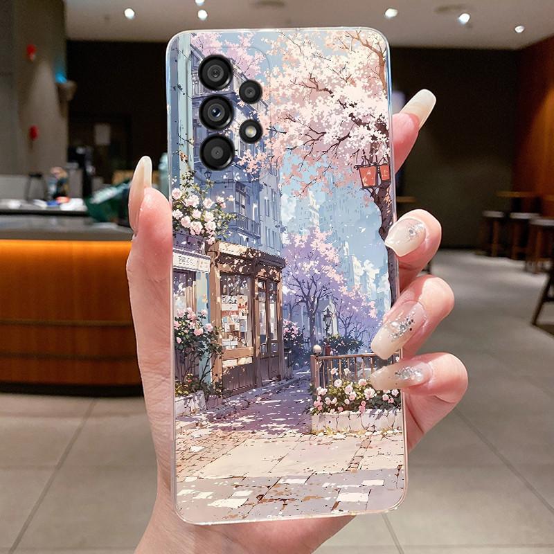 Чехол для Samsung Galaxy A53 A33 A73 A23 5G Прозрачная задняя крышка Роскошный Дракон Милый Крутой Мальчики Девочки Силиконовые Чехлы для A 23 33 53 73