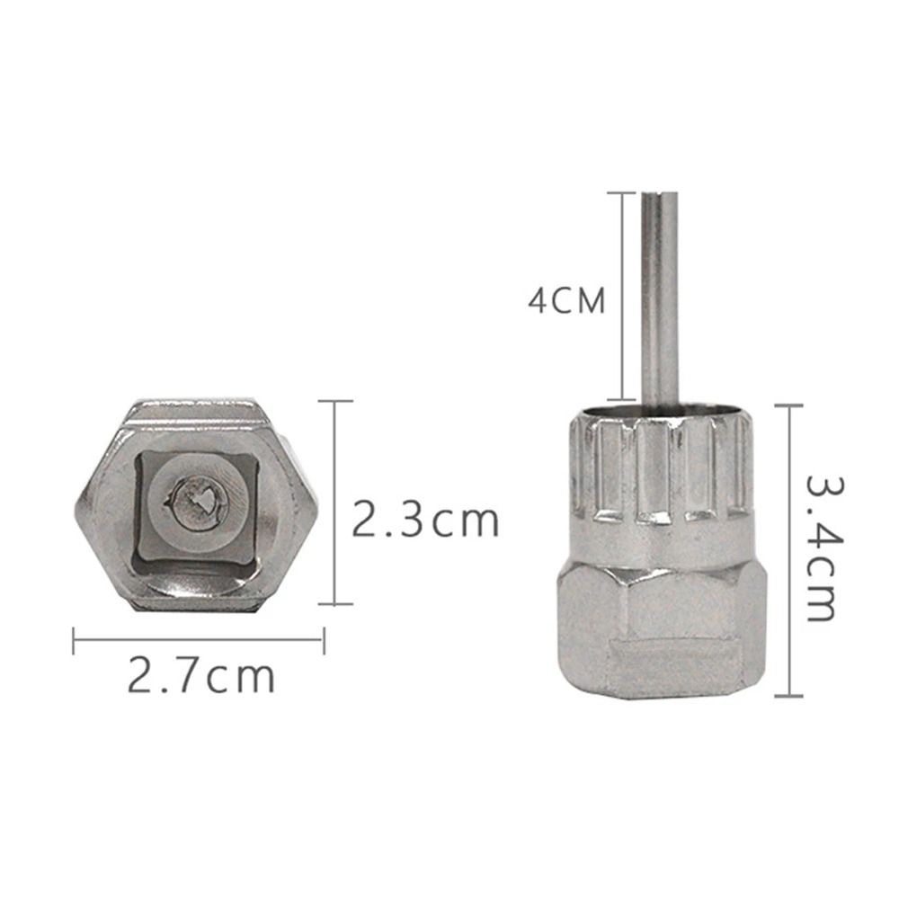 Bicycle Cassette Socket Wrench Freewheel Cassette Freewheel Cassette Remover Cassette Removal Tool