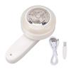 Electric Lint Remover Rechargeable Stainless Steel 3 Blades Fabric Defuzzer for Sweater Clothes