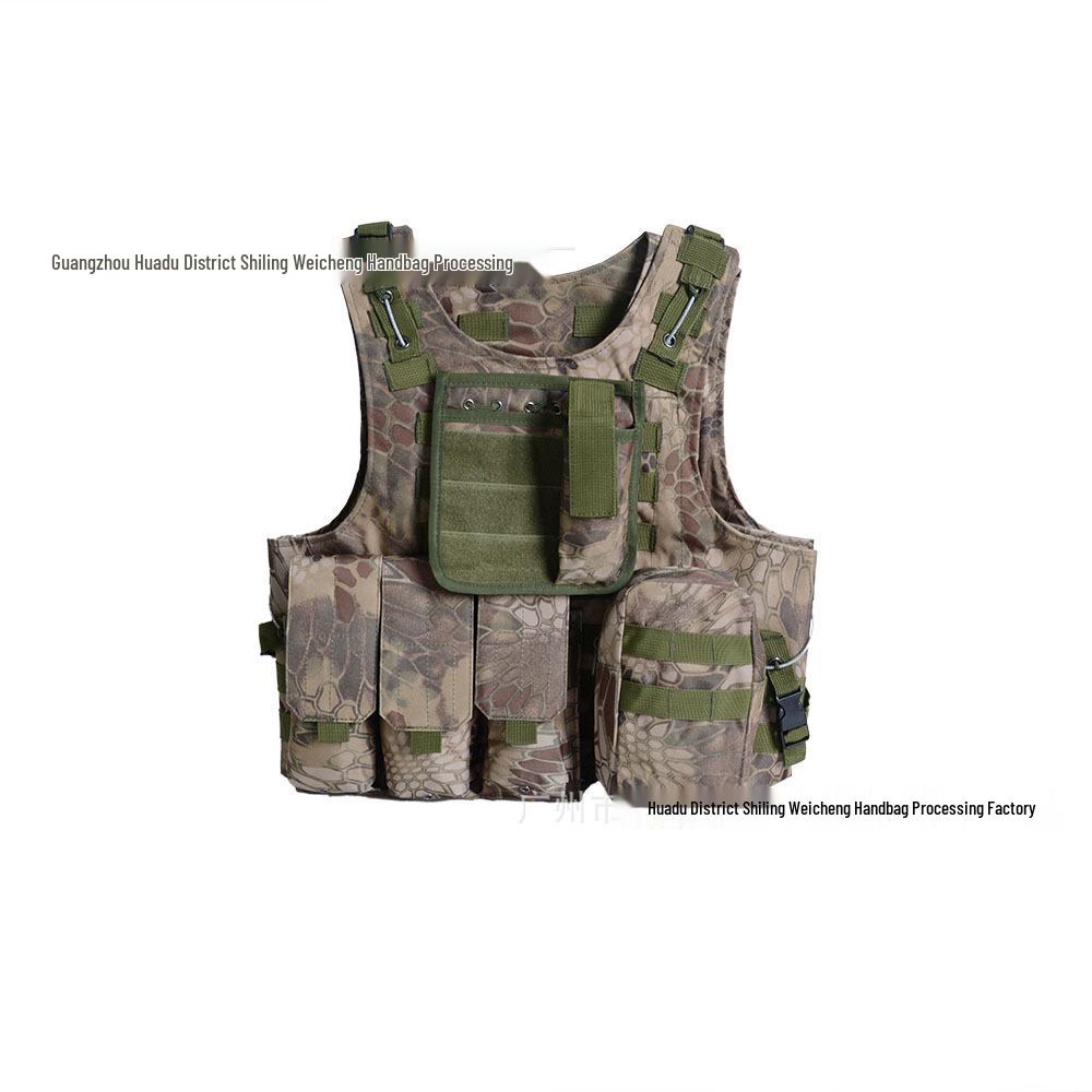 Amphibious Python Camouflage Molle System Tactical Cycling Vest
