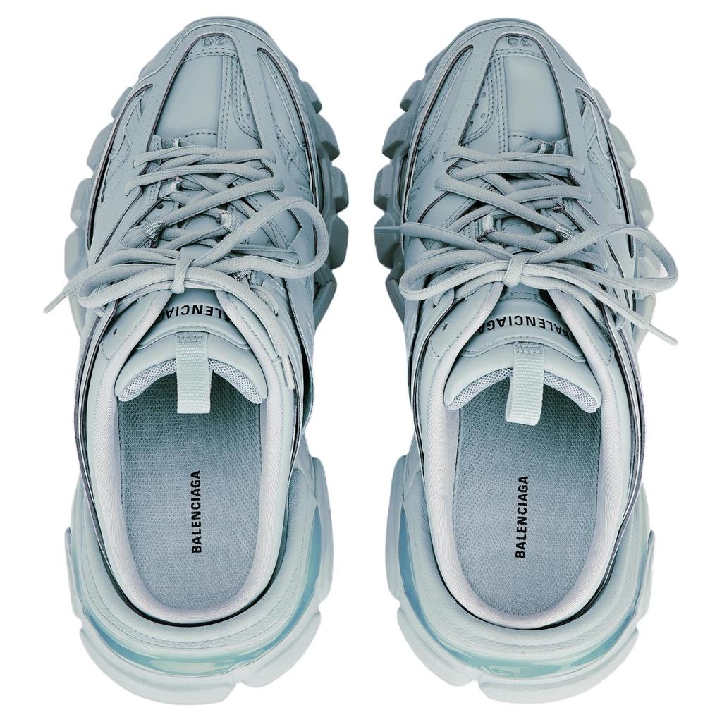 Balenciaga Кроссовки Track 1.0 Низкие Массивные Мужские Светло-голубые 653814W2FA64010