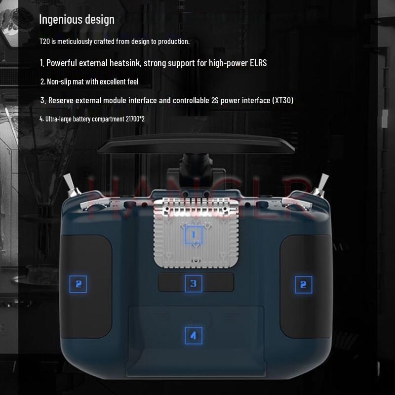 JumperRC T20/T20S V2 ELRS Drone Remote Controller (CN version)