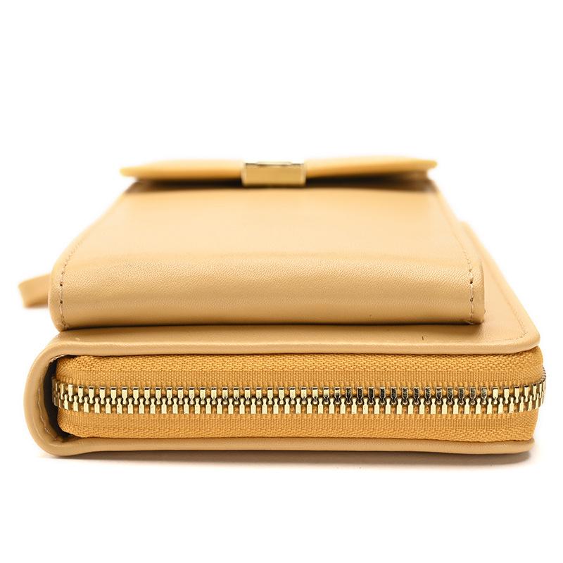 Женская модная сумка для мобильного телефона, вертикальная мини-сумка через плечо, кошелек для монет