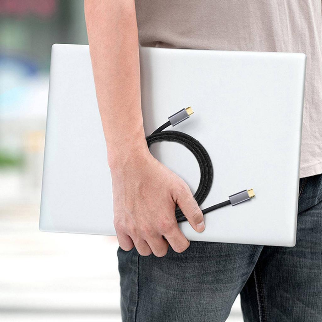Type C Extension Cable USB3.2 100W 20Gbps 8k 60hz Male to Male Type C Adapter for Learning