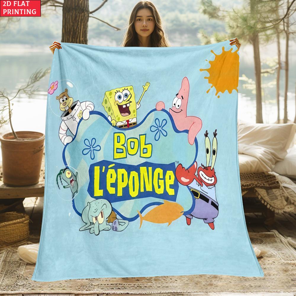 Magic Conch thin Flannel Blanket for Bedrooms,Living Rooms,Sofas Blankets,Lunch Breaks,Picnics,blankets fluffy blanket