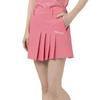 Юбка для гольфа Dot Touch Полуплиссированная юбка Pink Lemonade [Footjoy] Женская