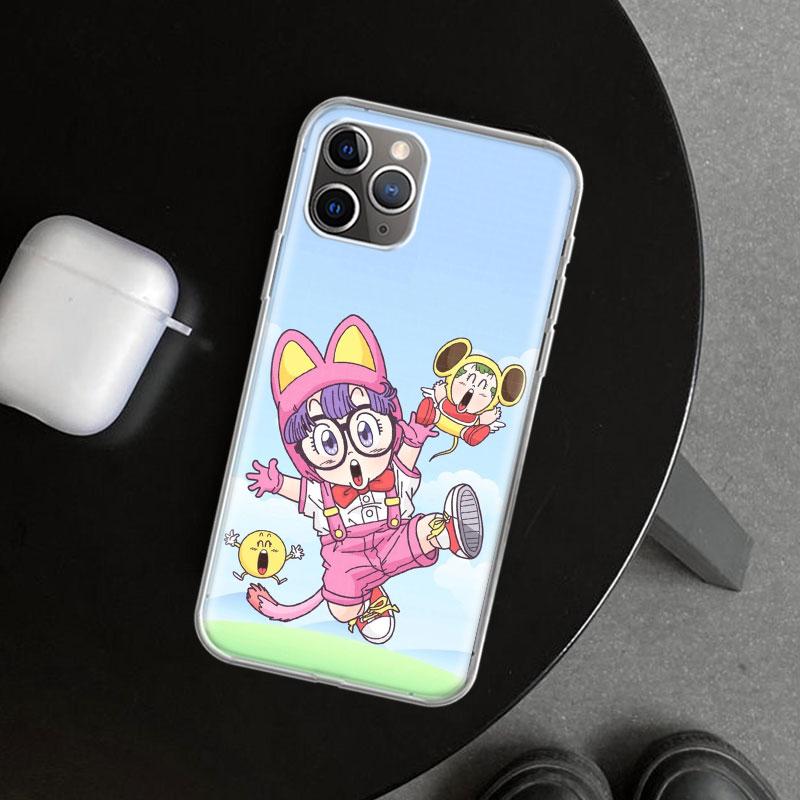 Чехол для телефона Arale Dr Slump для iPhone 11 12 13 Mini 14 15 Plus 16 Pro Max 17 Air 7 8 + SE Художественный Индивидуальный Fundas 11 12 13 Mi
