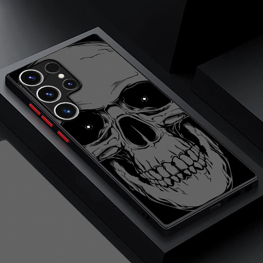 Чехол Funda с рисунком скелета и черепа для Samsung Galaxy S20 FE S24 Plus S25 Ultra S26 S23 FE Note 20 Ultra 10+ S21 S22