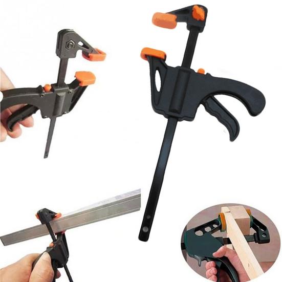 4-дюймовые быстро фиксированные плоскогубцы для деревообработки F-типа зажим DIY плотник ручной инструмент