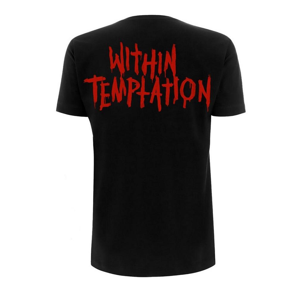 Within Temptation Womens/Ladies The Purge Outline T-Shirt
