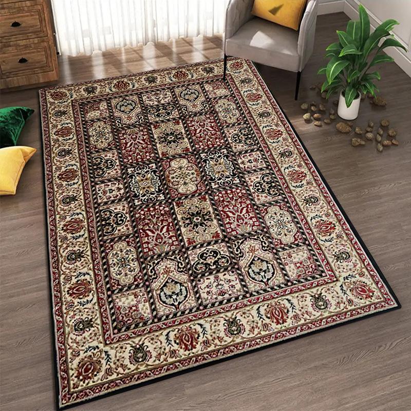 European Style Living Room Carpet Floor Mat Household Carpet Easy To Maintain Floor Mat for Home Use