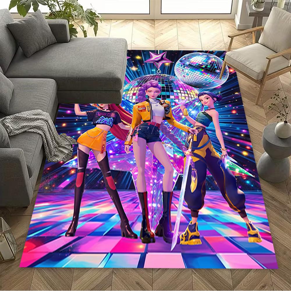 Fantasy Friends Clouds Floor Mat Suitable for Entryway Living Rooms Kitchen Foyer Anti-slip Rug Anime Office Decor Perfect Gift for Friends & Family