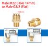 1Pcs Pipe Fitting Male Female Adapter Transitional Joints  for High Pressure Washer Torch