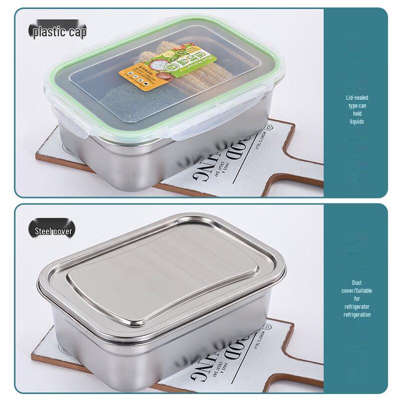 304 Stainless Steel Food Storage Container
