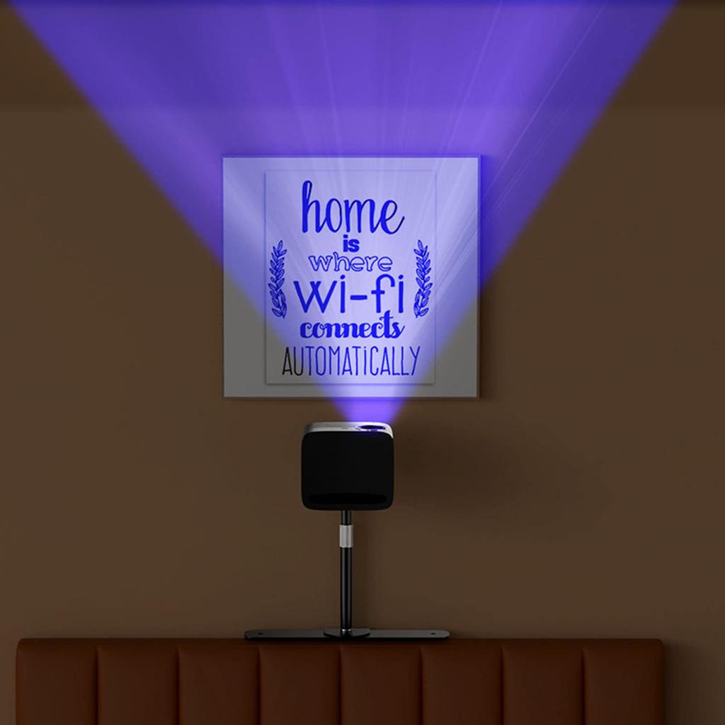 Подставка для проектора, прикроватная подставка для проектора, вращающаяся подставка для проектора, скрытая подставка с регулируемой высотой, переносная настольная настенная подставка для проектора для домашнего офиса