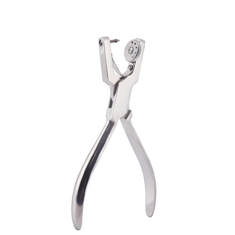 Dental Hole Puncher Tool Kit Rubber Dam Puncher Pliers Dentist Orthodontic Tools Stainless Steel
