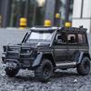 1/32 Benz G550 Adventure 4X4 V8 литая модель автомобиля, автомобили со звуком и светом, детская коллекция игрушек, подарок на день рождения мальчика