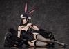 Overlord Albedo Black Bunny масштабная пластиковая окрашенная готовая фигурка Ver. 1/4