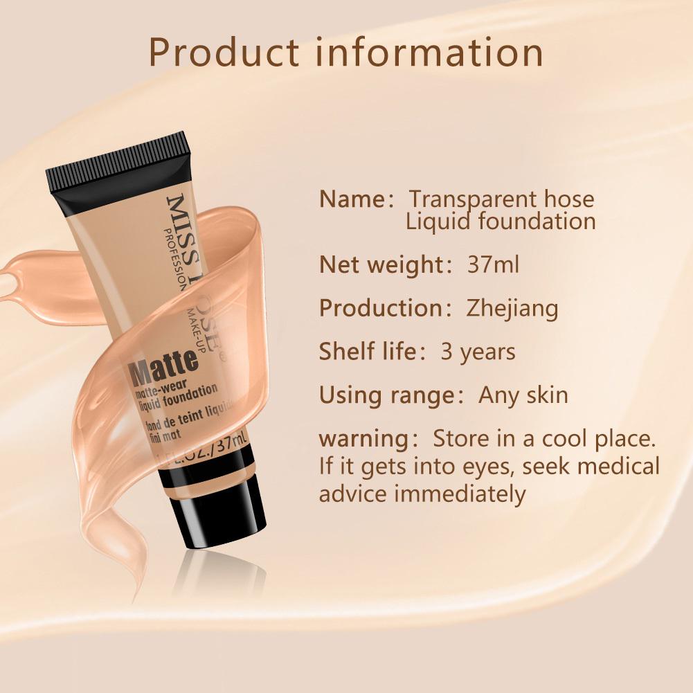 Профессиональная жидкая основа, консилер с полным покрытием, долговечная косметическая основа, контролирующая жирность