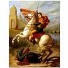 Полный 5D Diy Алмазная картина Всадница Мозаика Вышивка Крестом Домашний Декор Ручной Подарок