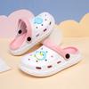 Cute Penguin Print Summer Kids Clogs Breathable Lightweight Non-slip Toddler Sandals