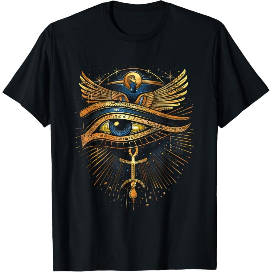 Egypt Eye Ancient Pharaoh Sphinx Egyptian T-Shirt(9)