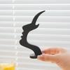 14cm Face Shaped Glass Holder Abstract Side Face Sunglasses Display Rack 3D Printed Desktop Storage Organizer For Home Office
