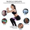 1/2/3PCS Elastic Bands Fitness Resistance Bands Yoga Pilates Hip Circle Expander Bands Gym Training Home Workout Equipm Practical Use