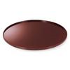 Round Kaiseki Tray with a Bishamonten Design On the Lacquered ABS Made In Japan J-kitchens (45cm, 1.5 Ft.) (lacquered Back), Resin,