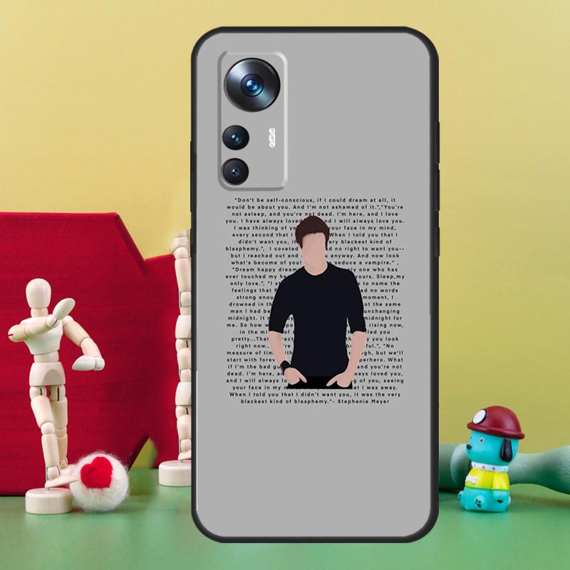 Сумерки Эдвард Каллен Белла Чехол Для Xiaomi 17 Pro Max 13 14 15 Ultra 15T 13T 14T Pro POCO X7 Pro X5 X6 F5 F6 F7 Чехол