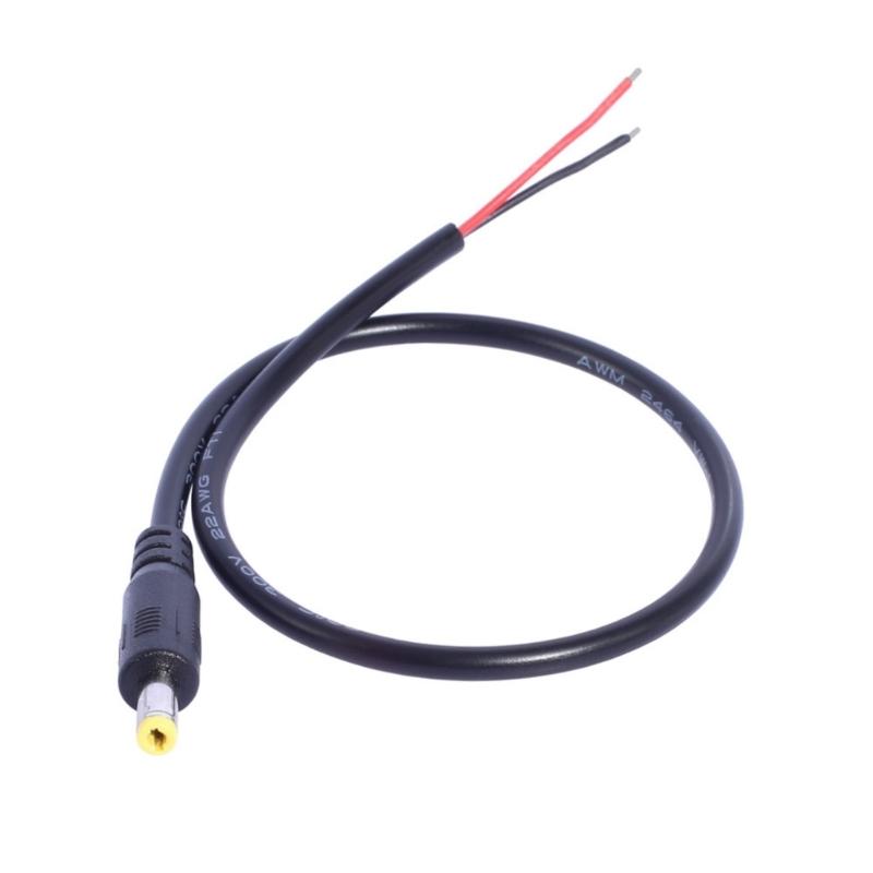 4017 Male/Female Plug to Open End Cable 4.0mmx1.7mm Plug Power Pigtails Cable for Computer Power Supply Repair
