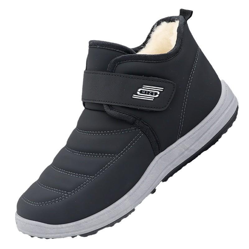 Хлопковая обувь мужская бархатная утолщенная мужская обувь зимняя повседневная обувь теплая зимняя обувь мужская хлопковая обувь