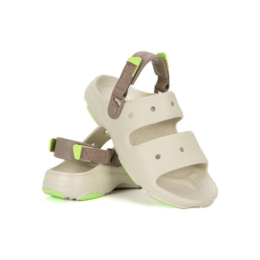 Crocs Удобные Повседневные Универсальные Пляжные Сандалии Унисекс Сандалии Цвет: Небеленый Белый 207711-2Y3