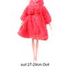Toy Suitable for 27-29cm Clothing Accessories Party Dressing Nightgown Long Coat Winter Overcoat
