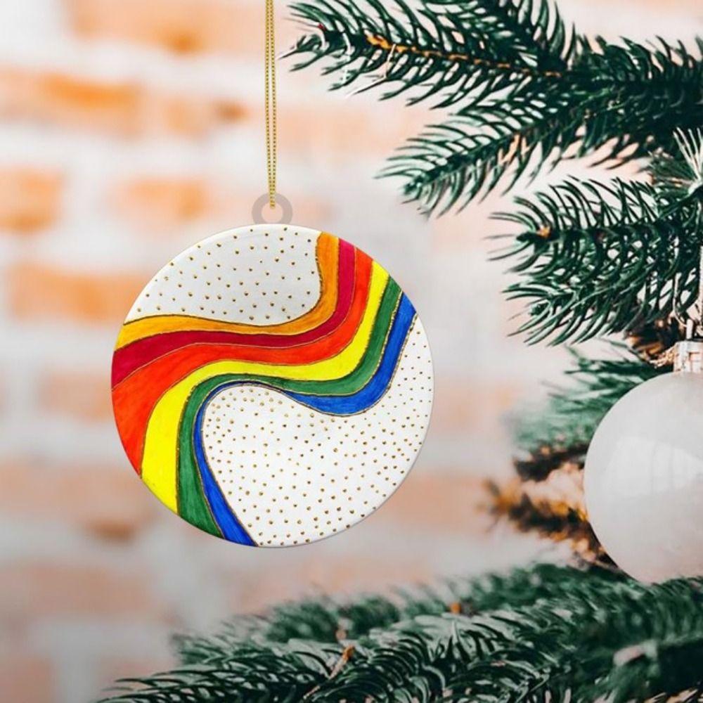 1 шт. Радужный мост, мемориальные ловцы солнца для домашних животных, акриловые украшения, украшения для автомобиля, рождественской елки, серебро и розовое золото