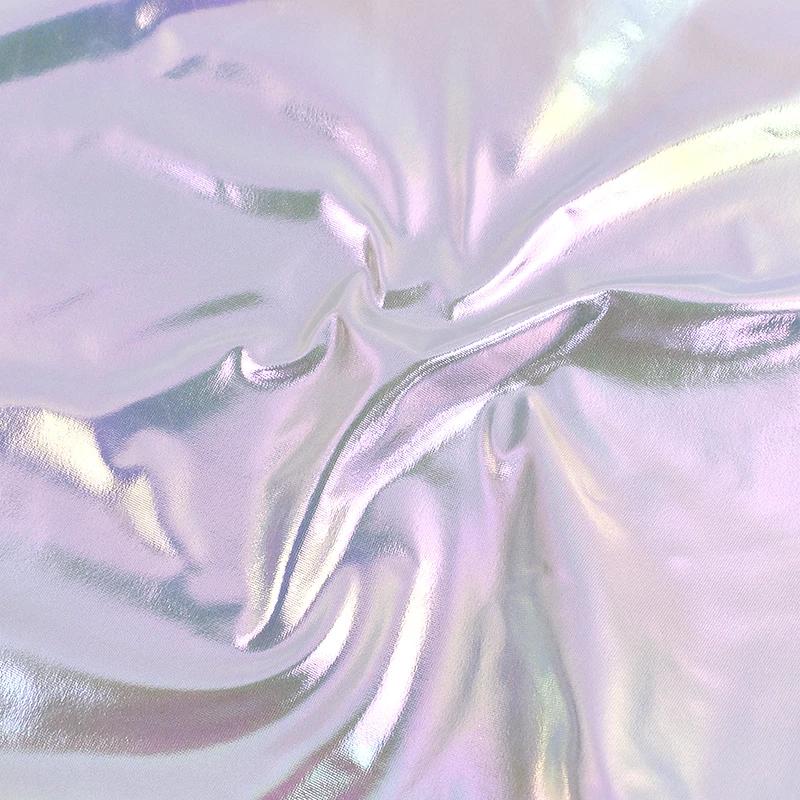 45/90*145cm DIY Sew Accessories Glitter Spandex Stretch Fabrics Colored Elastic Sewing Cloth Dresses Cosplay Decoration Fabric