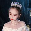 Принцесса Корона Стразы Ободок Кристалл для Бабочка Обруч для волос Винтажный Ободок для волос для Детей Сценический Костюм