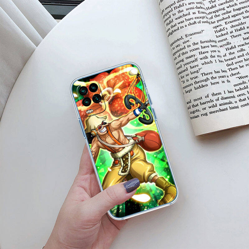 MH116 One Piece GOD Usopp Phone Case for Motorola Edge 20 30 S30 40 50 Fusion Lite Plus Pro Neo Ultra One Power Action Macro Hyper Vision Zoom