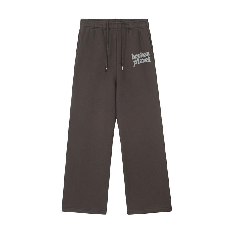 Broken Planet Foam Print Loose Straight Sweatpants Men Women Teens Casual Sport Pants
