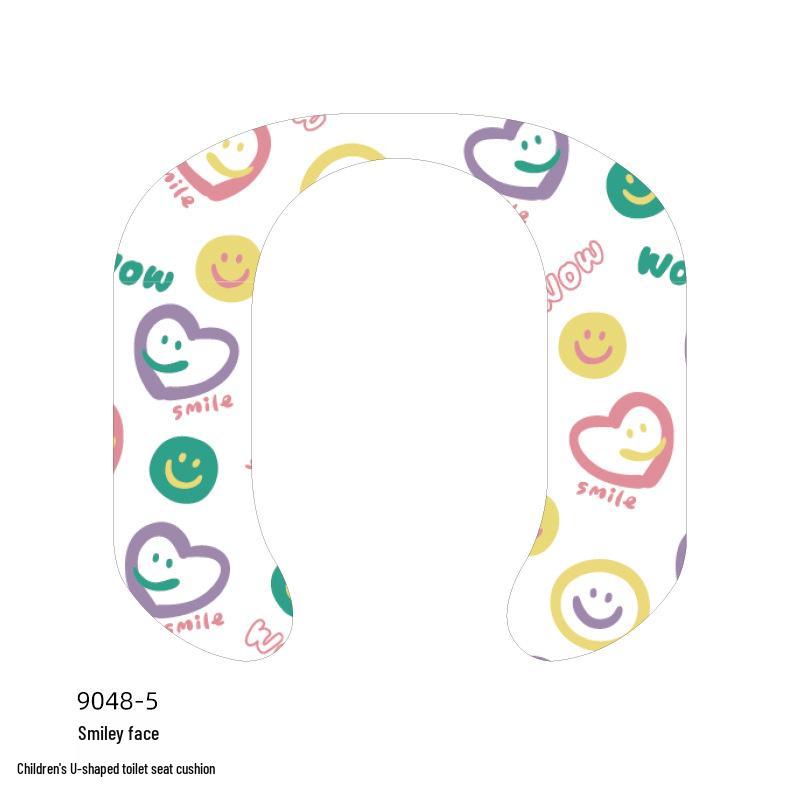 Детская мультяшная самоклеящаяся моющаяся подушка-накладка на сиденье унитаза