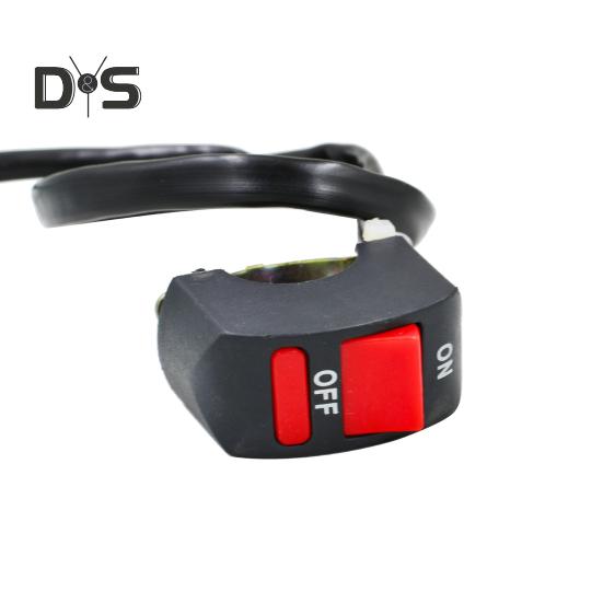 Фара мотоцикла, тумблер на руле, винтовое крепление, светильник, вкл.-выкл., главный выключатель управления, мотоцикл, байк, квадроцикл, UTV, аксессуары для скутера