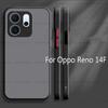 Luxury Translucent Case For Oppo Reno 14F Shockproof Matte PC Silicone Back Cover For Oppo Reno 14F Case For Oppo Reno 14F Case