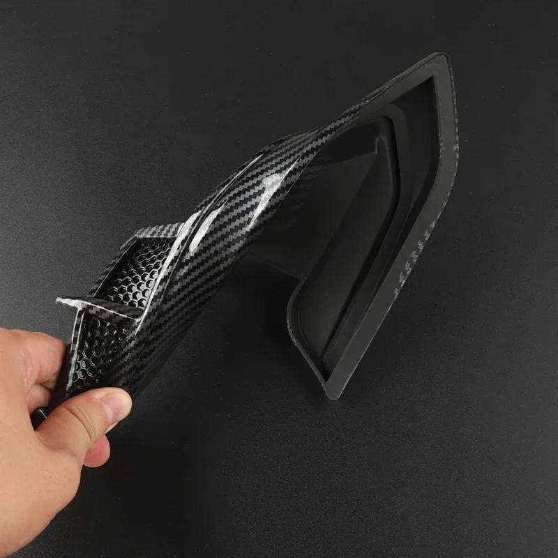 2026 Новый Для VW VOLKSWAGEN Угольно-Черный Автомобильный Крыло Боковые Вентиляционные Отверстия Воздухозаборник Решетка Наклейка Чехол Для Golf GTI 4 5 6 7 MK4