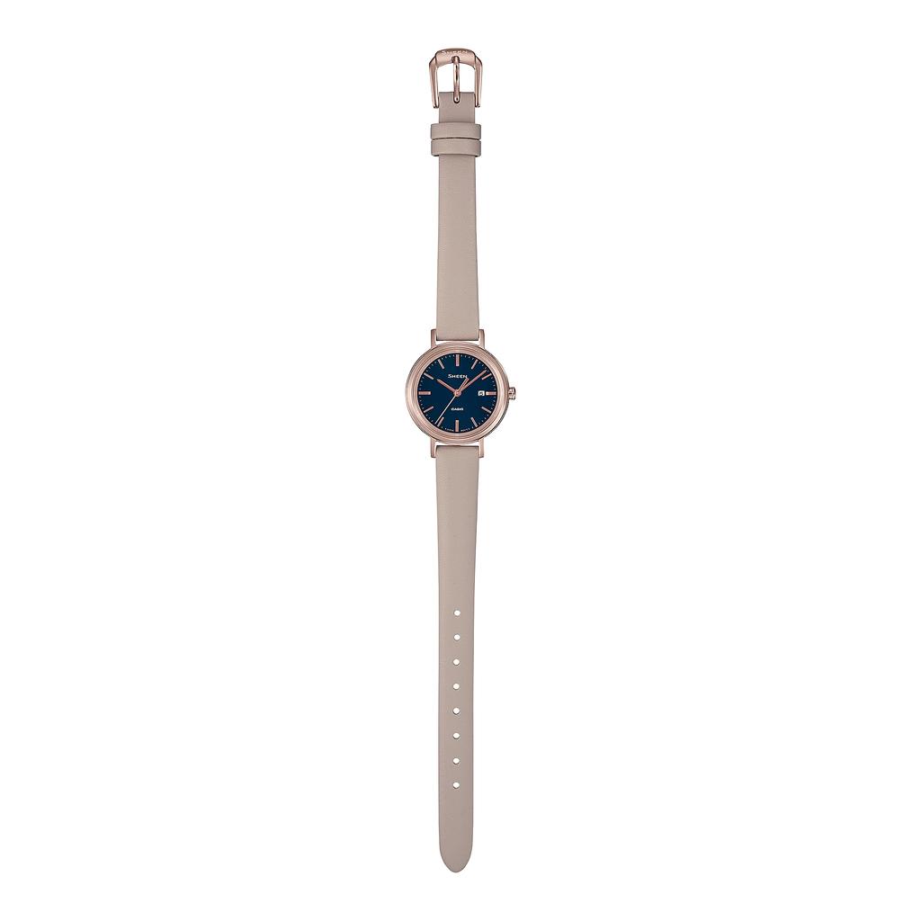 Casio Sheen Women's Stainless Steel 50M Water Resistant Analog Quartz Watch SHS-D300CGC-2A