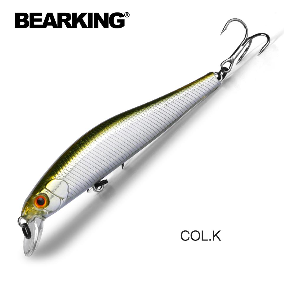 BEARKING 9 см 10 г хорошие рыболовные снасти блестящие SP приманки Minnow Crank, вольфрамовый магнит, весовая система, приманка для воблера Isca, искусственная