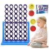 Connect 4 Spin Game 2 Player Board Games Features Spinning Connect 4 Grid with Quick-Release Slider for Family and Kids