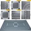 City Classic 32x32 32x16 16x16 Точек Базовая Пластина Дорожная Пластина Прямая Изогнутая Река Базовая Пластина Строительный Блок Фигурки Строительные Блоки