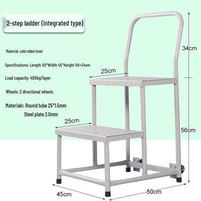 Mobile Warehouse Stocking Ladder