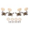 4Pcs Guitar String Tuning Peg 2 Hole 2 Left 2 Right Tuner Key Machine Head Set Kit